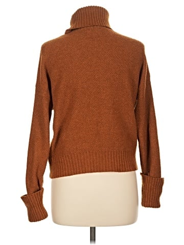 Pink Rose Turtleneck Sweater (view 2)