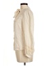 Mayle 100% Silk Ivory Long Sleeve Silk Top Size 8 - photo 5