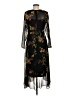 Tommy Hilfiger Floral Black Casual Dress Size 8 (petite) - photo 2