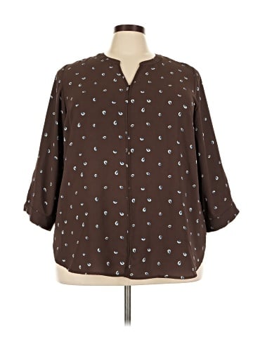 41Hawthorn 3/4 Sleeve Blouse (view 1)