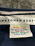 Gretchen Scott Designs Blue 3/4 Sleeve Blouse Size S - photo 7