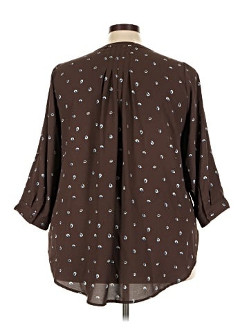 41Hawthorn 3/4 Sleeve Blouse (view 2)
