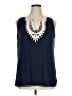 Max Studio Blue Sleeveless Blouse Size 1X - photo 1