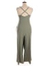 Fabletics Solid Green Jumpsuit Size XXL - photo 2