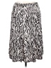 Dialogue Animal Print Silver Casual Skirt Size 1X - photo 1