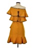 Gracia Yellow Cocktail Dress Size S - photo 2