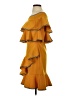 Gracia Yellow Cocktail Dress Size S - photo 5