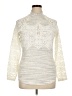 Venus Silver Long Sleeve Top Size XL - photo 1