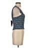 Paper Crane 100% Polyester Blue Tank Top Size XS - photo 4