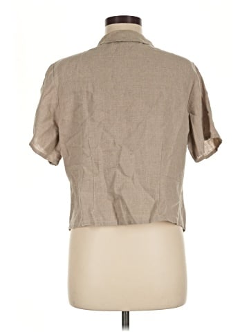 Flax Short Sleeve Blouse (view 2)