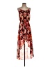 Guess 100% Polyester Floral Red Casual Dress Size S - photo 1