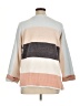 Soft Surroundings 100% Polyester Color Block Gray Pullover Sweater Size XL (petite) - photo 2