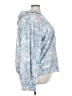 Emery Rose Print Blue Zip Up Hoodie Size 5X - photo 4