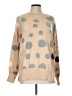 Nic + Zoe Polka Dots Tan Pullover Sweater Size L - photo 1
