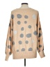 Nic + Zoe Polka Dots Tan Pullover Sweater Size L - photo 2
