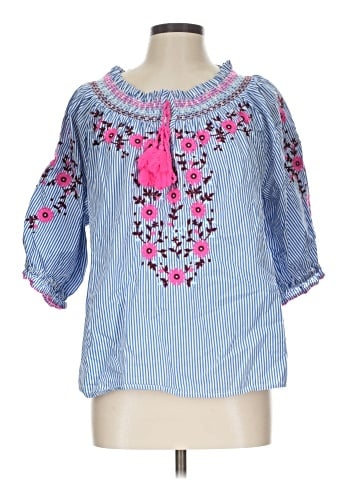 J.Crew 3/4 Sleeve Blouse (view 1)