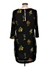 H&M Print Black Casual Dress Size 12 - photo 2