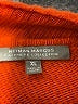 Neiman Marcus 100% Cashmere Orange Cashmere Pullover Sweater Size XL - photo 7