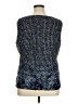 Cj Banks Blue Sleeveless Blouse Size 1X - photo 2