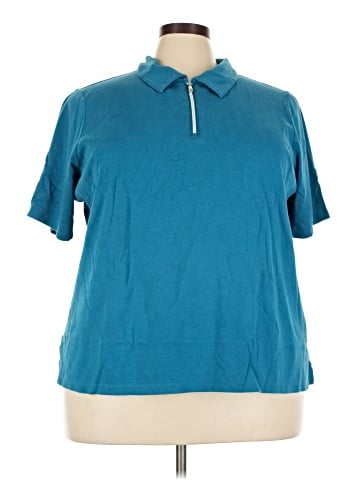 Isaac Mizrahi LIVE! Short Sleeve Polo (view 1)