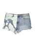 Cello Jeans Stars Blue Denim Shorts Size XL - photo 1