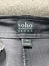 Soho Solid Gray Khaki Shorts Size 14 - photo 3