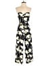 Miss Selfridge 100% Polyester Graphic Black Jumpsuit Size 4 - photo 1