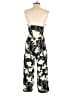 Miss Selfridge 100% Polyester Graphic Black Jumpsuit Size 4 - photo 2