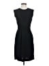 Theory Solid Black Cocktail Dress Size 4 - photo 1
