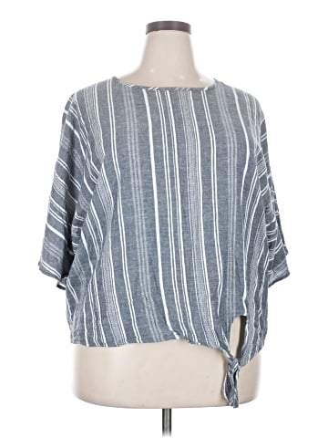 Time and Tru 3/4 Sleeve Blouse (view 1)