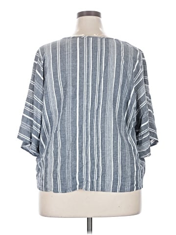 Time and Tru 3/4 Sleeve Blouse (view 2)
