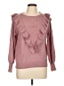 Adrienne Vittadini Pink Pullover Sweater Size L - photo 1