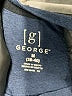 George Blue Short Sleeve Henley Size M - photo 7