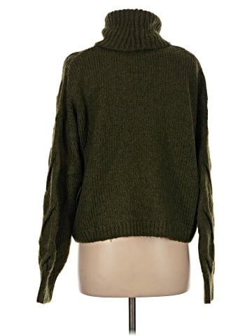 Madewell Somervell Modern Cable Turtleneck Sweater (view 2)