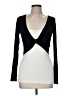 Forever 21 Black Long Sleeve Top Size M - photo 1