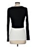 Forever 21 Black Long Sleeve Top Size M - photo 2