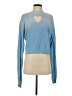 Michael Lauren 100% Cotton Hearts Blue Pullover Sweater Size XS - photo 1
