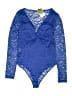 Haute Monde Blue Bodysuit Size S - photo 2