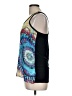 Bisou Bisou 100% Polyester Blue Tank Top Size M - photo 5