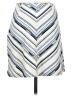 Zara Basic Chevron-herringbone Blue Casual Skirt Size S - photo 2
