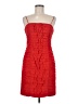 Cache 100% Polyester Red Cocktail Dress Size 6 - photo 1