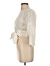 Chriselle Lim Ivory 3/4 Sleeve Blouse Size S - photo 5