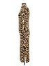 Vila Animal Print Brown Casual Dress Size S - photo 5