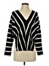 Moth Stripes Black Pullover Sweater Size S - photo 1