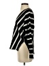Moth Stripes Black Pullover Sweater Size S - photo 5
