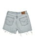 Levi's 100% Cotton Blue Denim Shorts Size 27 waist - photo 2