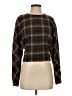 Zara Plaid Brown Pullover Sweater Size XS - photo 1