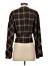 Zara Plaid Brown Pullover Sweater Size XS - photo 2