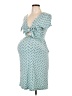 Seraphine Teal Cocktail Dress Size 16 - photo 1