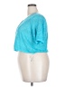 Roaman's Teal Short Sleeve Top Size 18 (L) - photo 5